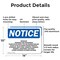 Signmission Important Fragrance Free Environment Please, 14 in W x Rectangle, Aluminum OS-2PACK-NS-A-1014-L-13647 - alternate 5